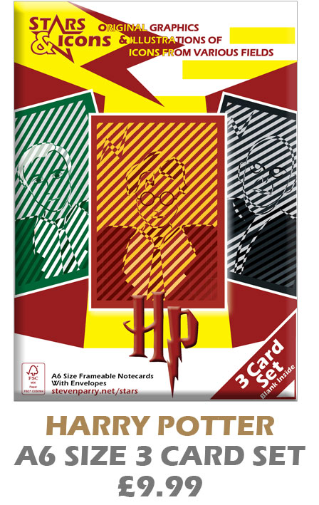 Harry Potter 3 Card Set